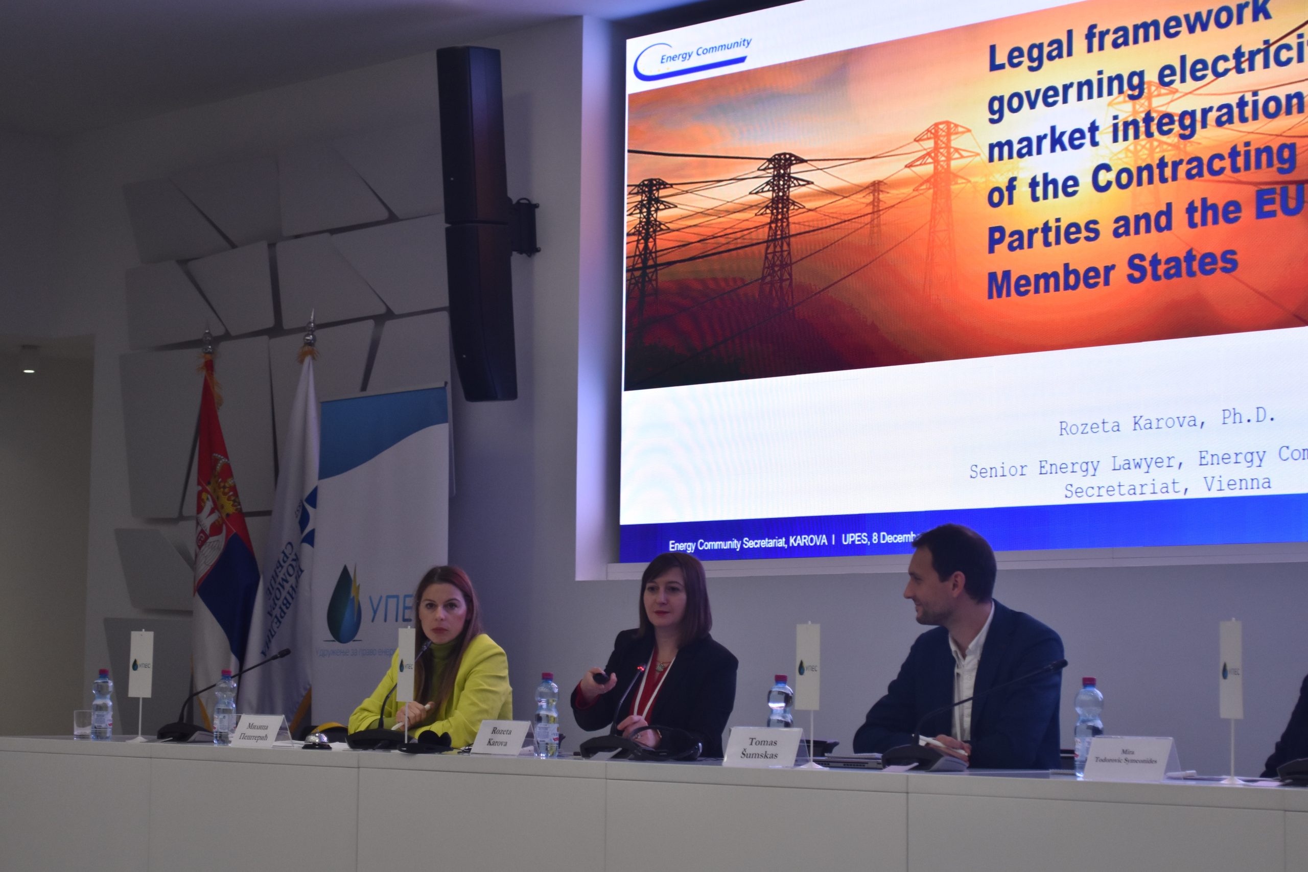Milica Pešterić at the 6th UPES Annual Conference
