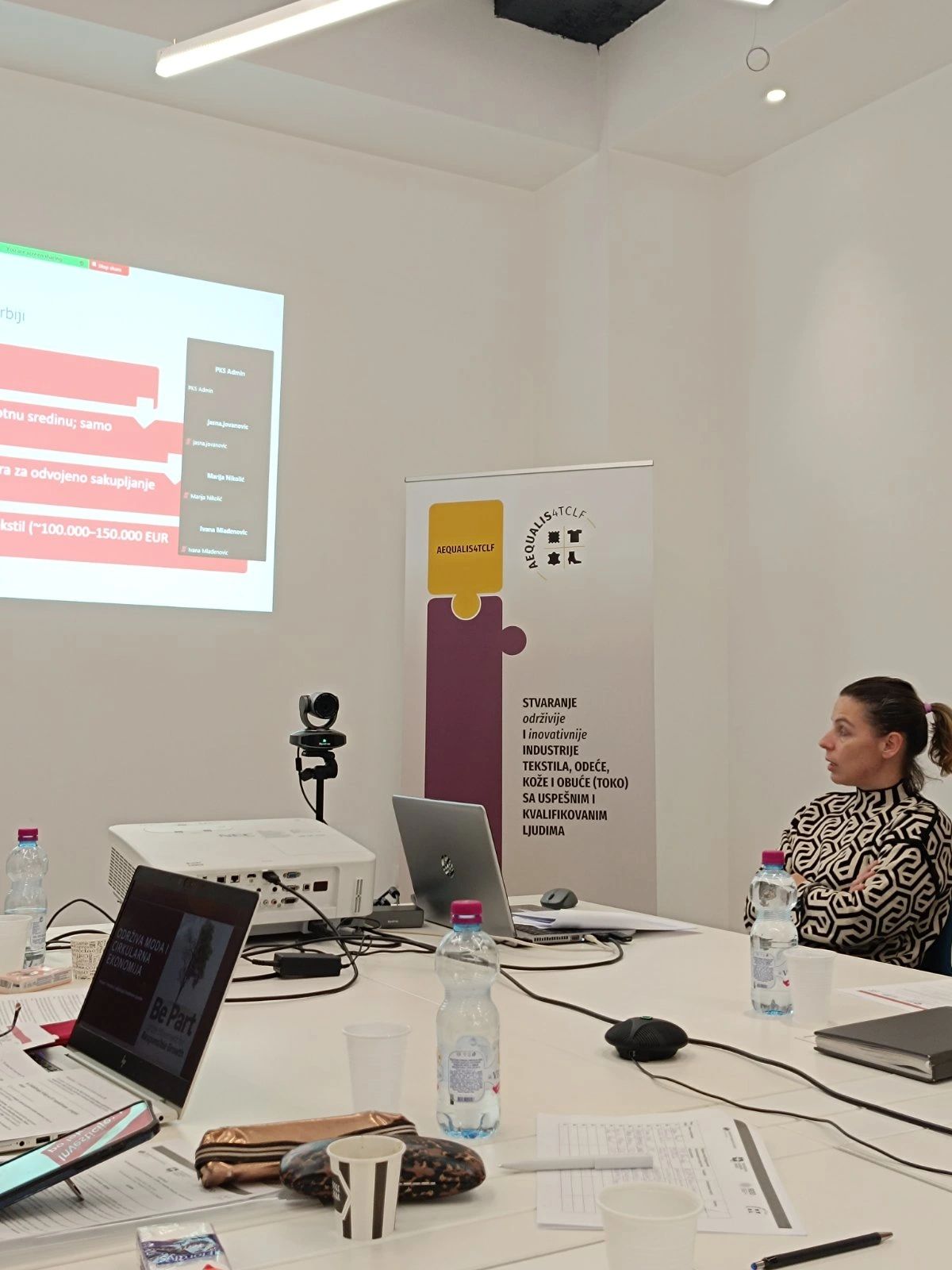 Milica Pešterić participates in workshop on EU Sustainability and Diversity Standards in the Textile Industry