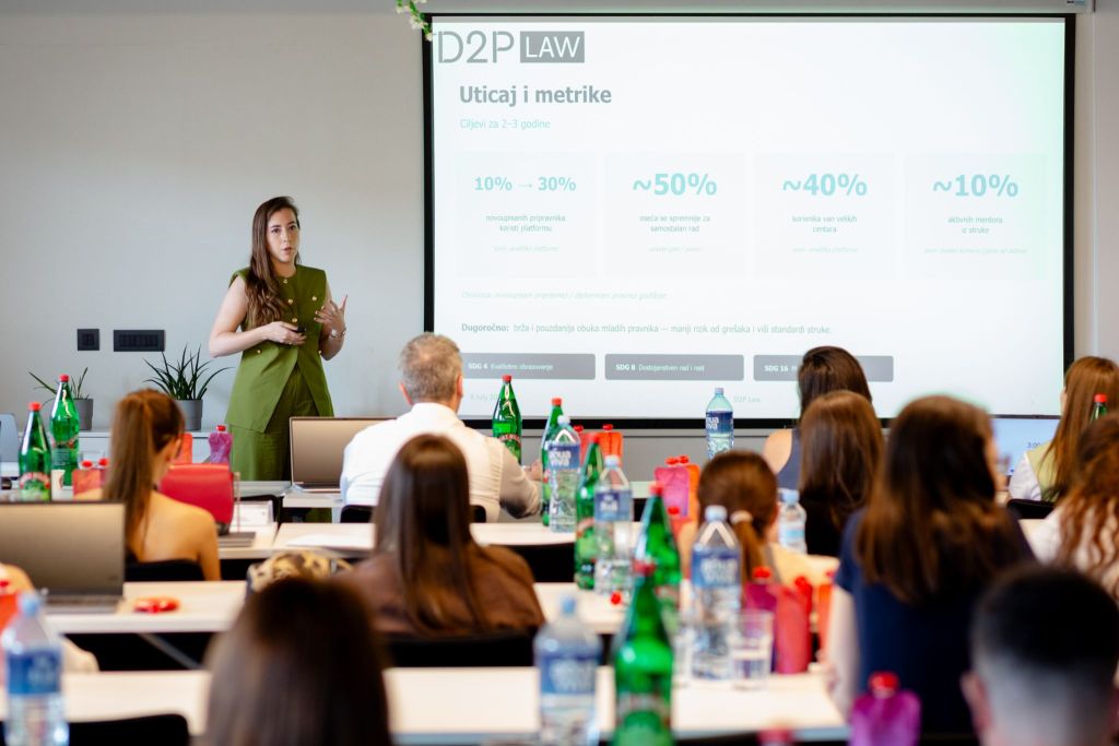 Simona Vračar Leads the D2P Team to Second Place at the SDG Innovation Accelerator Programme
