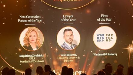 Vuk Drašković Wins Lawyer of the Year in Employment at the Legal 500 Central and Eastern Europe Awards 2026